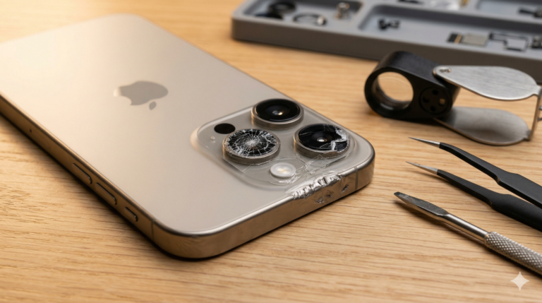 iPhone 15 Plus camera lens repair in San Diego